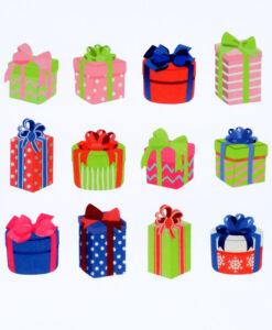 Autocollants washi Cadeaux