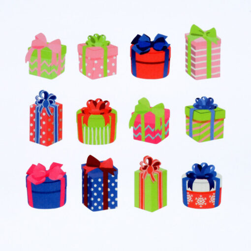 Autocollants washi Cadeaux