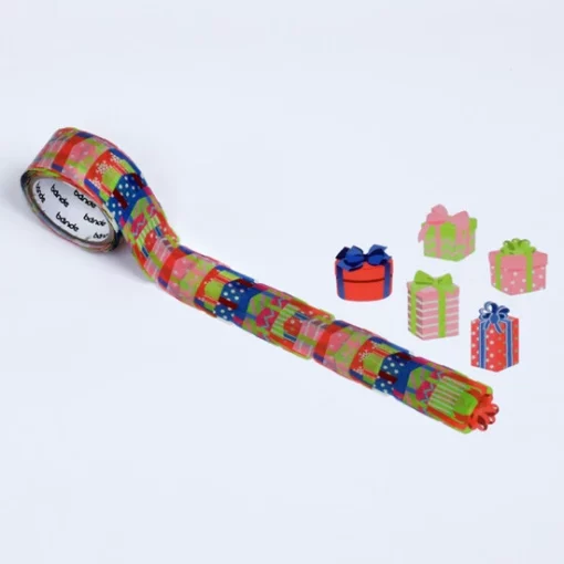 Autocollants washi Cadeaux