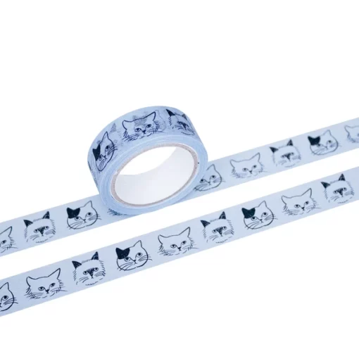 Washi Tape Tête de chat