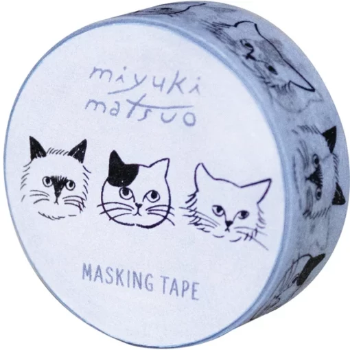 Washi Tape Tête de chat