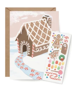 Carte à remplir Gingerbread House