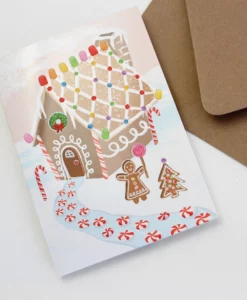 Carte à remplir Gingerbread House