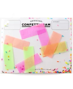 Carte confettis Sprinkles