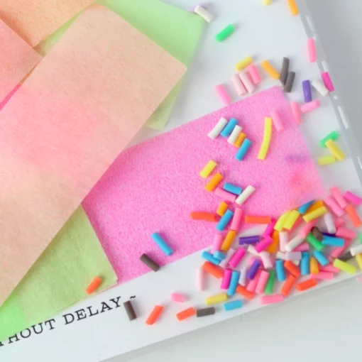 Carte confettis Sprinkles