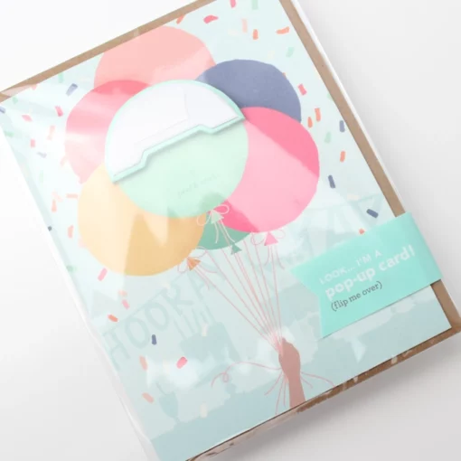 Carte Pop up Balloons