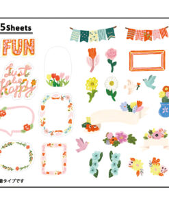 Flake Stickers Greeting Life – Flowers