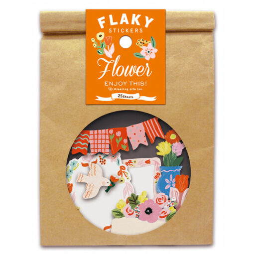 Flake Stickers Greeting Life – Flowers