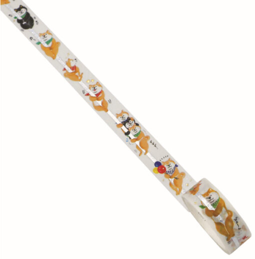 Masking tape Chien Shiba Inu