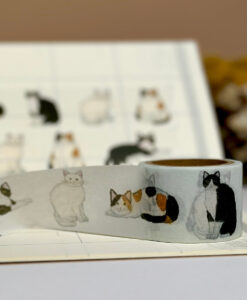 Masking tape Classy Cats Yusuke Yonezu (28mm)