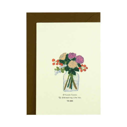 Mini carte Bouquet Of Flowers Yusuke Yonezu