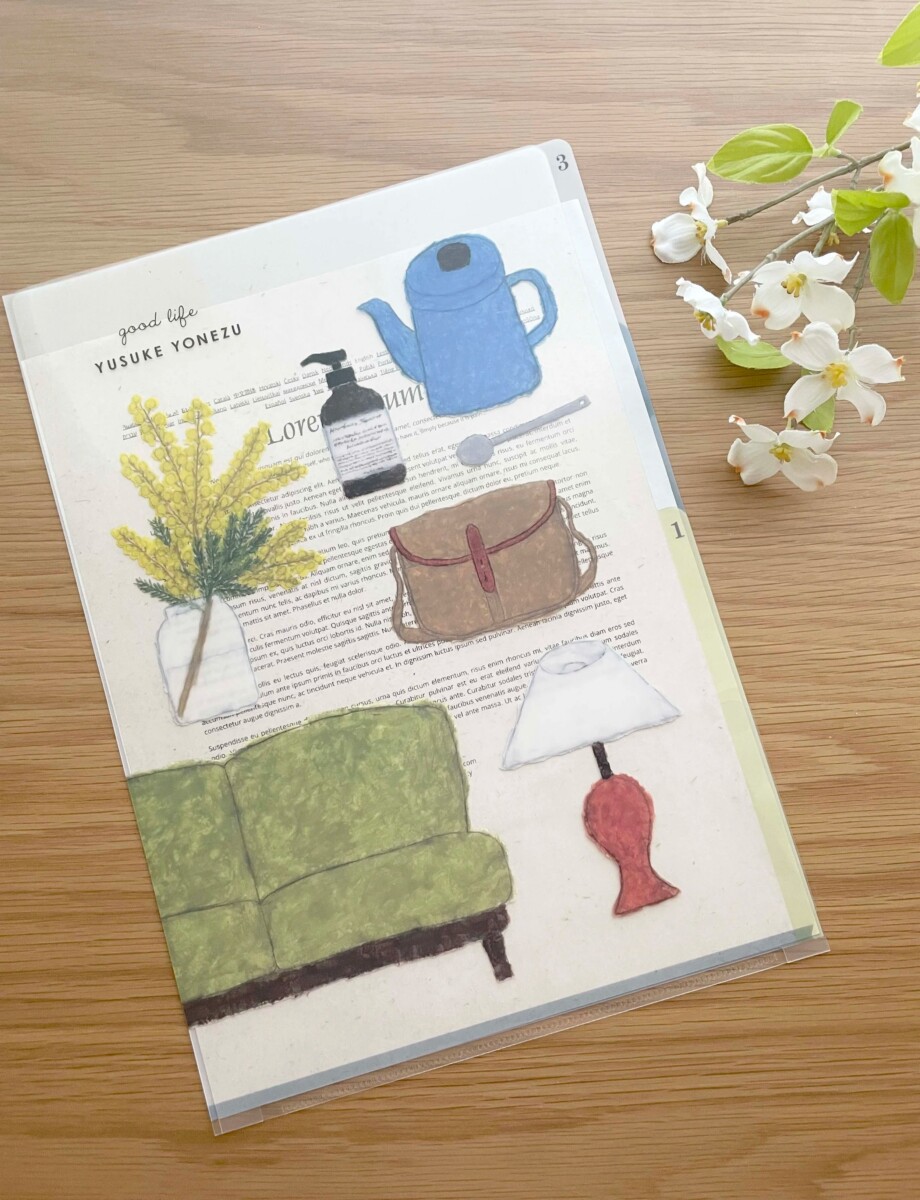 Chemise à 3 onglets Slow Life Yusuke Yonezu