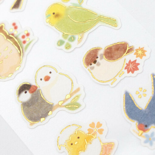 Stickers japonais Flower & Bird