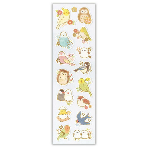 Stickers japonais Flower & Bird