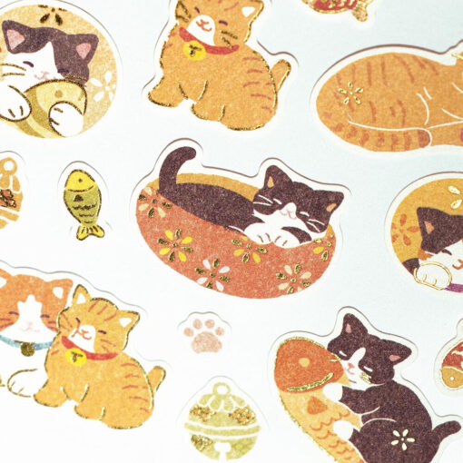 Stickers japonais Japanese Cat