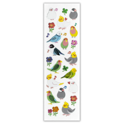 Stickers japonais Perroquet