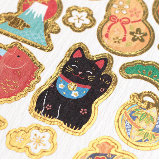 Stickers Porte-bonheur japonais