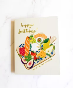 Carte anniversaire Food Julia Kestner