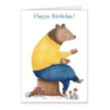 Carte anniversaire Ours