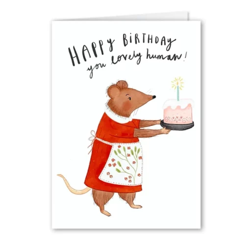 Carte anniversaire Souris