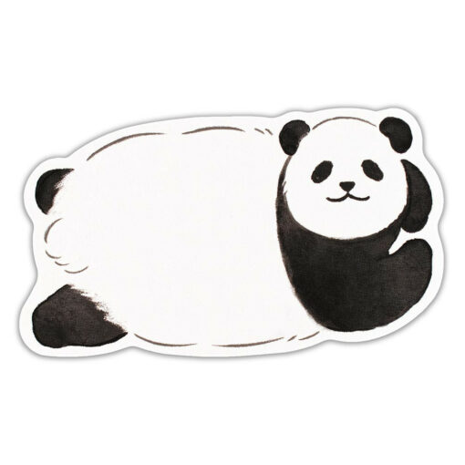 Set de 10 cartes à message Panda