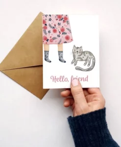 Carte Hello Friend