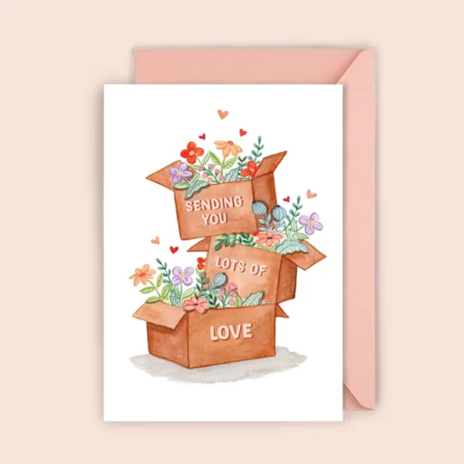 Carte Love Boxes Luvter Paper