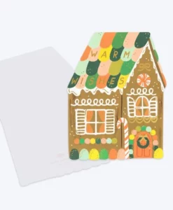 Carte Maison en pain d’épice Rifle Paper