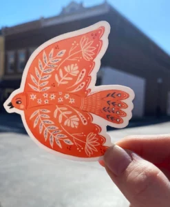 Sticker Folk Bird