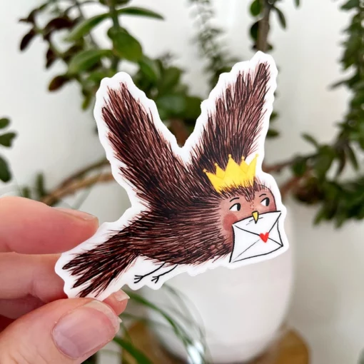 Sticker Hibou des bois