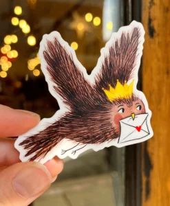 Sticker Hibou des bois