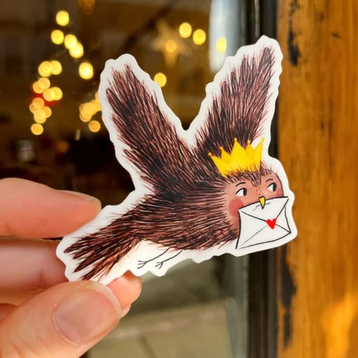 Sticker Hibou des bois