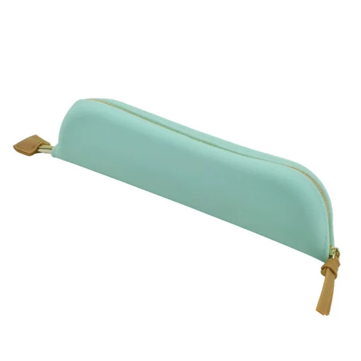 Trousse en Silicone souple Vert d’eau