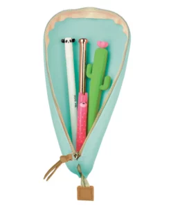 Trousse en Silicone souple Vert d’eau