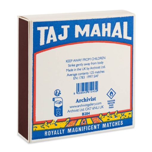 Boîte d’Allumettes Archivist – Taj Mahal