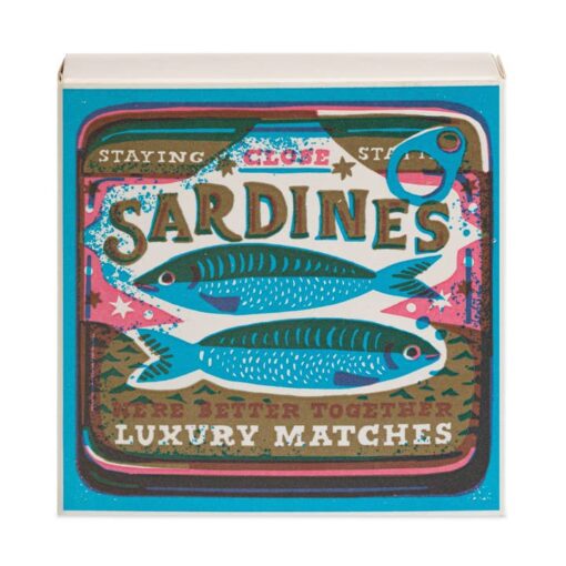 Boîte d’Allumettes Archivist – Des sardines Better Together