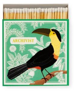 Boîte d’Allumettes Archivist – Toucan