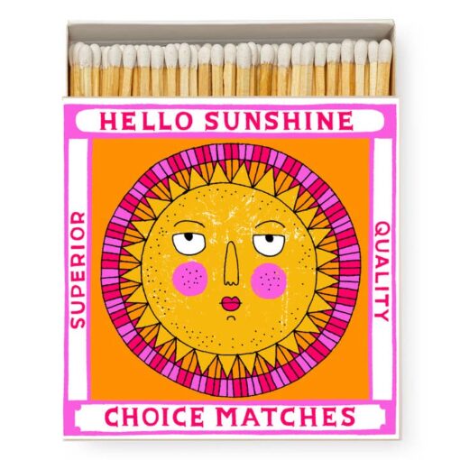 Boîte d’Allumettes Archivist – Hello Sunshine