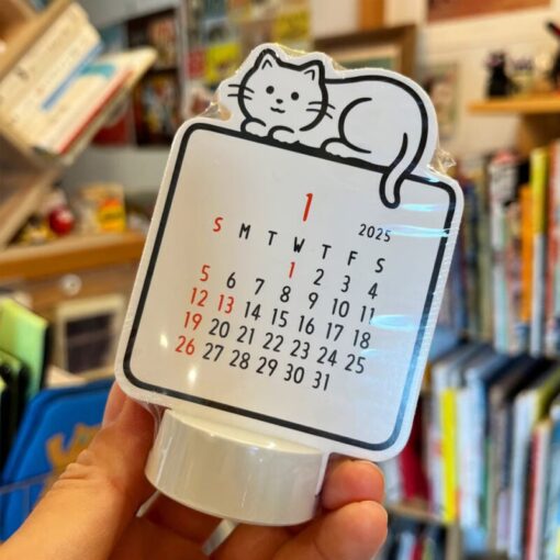 Calendrier 2025 Die-cut Noritake – Cat