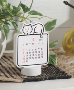 Calendrier 2025 Die-cut Noritake – Cat