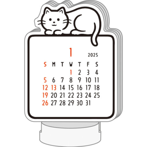 Calendrier 2025 Die-cut Noritake – Cat