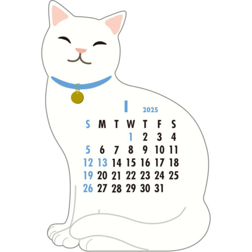 Calendrier Animal Die-Cut 2025 – Chat