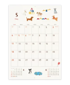 Calendrier mural Everyday Fun 2025 Ryu Ryu