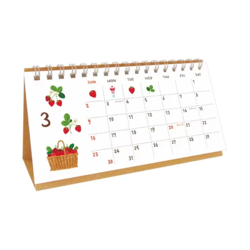 Mini Calendrier de bureau Everyday Fun 2025 Ryu Ryu