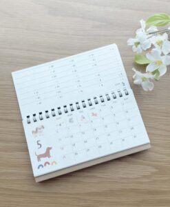 Mini Calendrier de bureau Everyday Fun 2025 Ryu Ryu