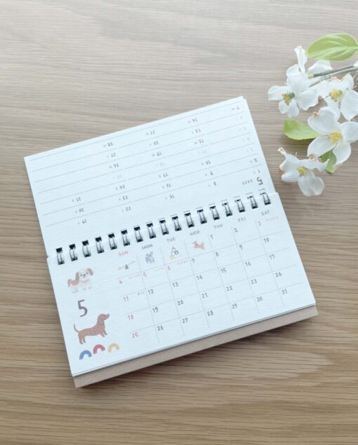 Mini Calendrier de bureau Everyday Fun 2025 Ryu Ryu