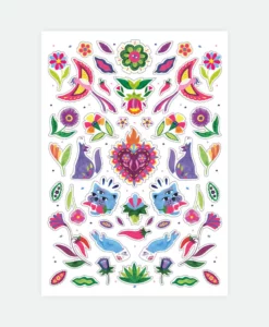 Stickers Mexican Jungle All The Ways To Say – 3 planches