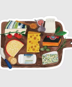 Autocollant Cheeseboard