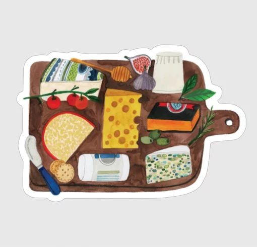 Autocollant Cheeseboard