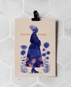 Carte d’anniversaire Forever young